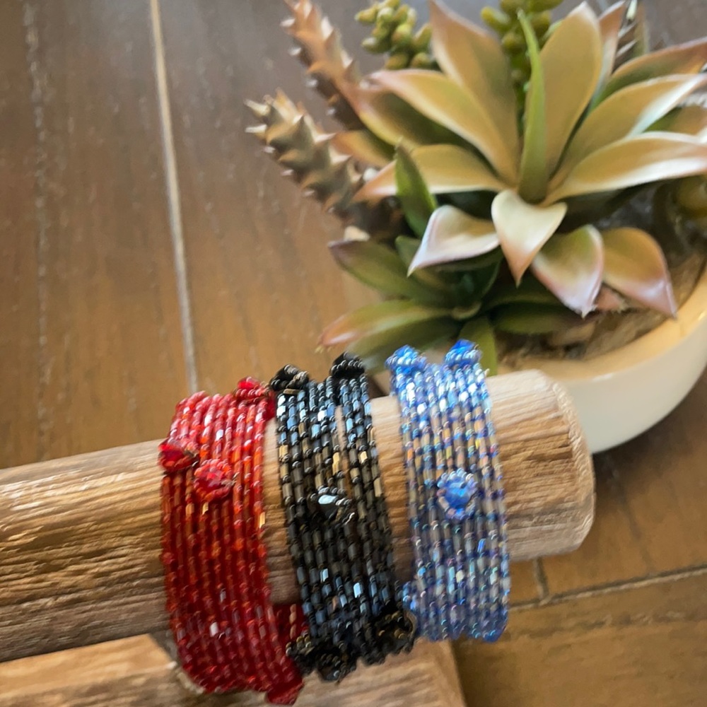 Set of three bracelets